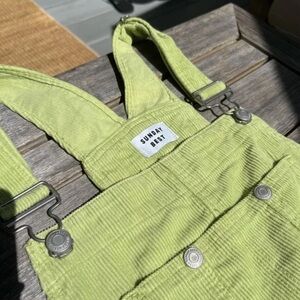 Sunday Best (Aritzia) Corduroy Overalls - Green
